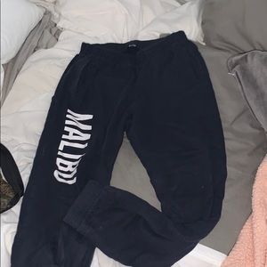 Brandy melville malibu navy sweatpants